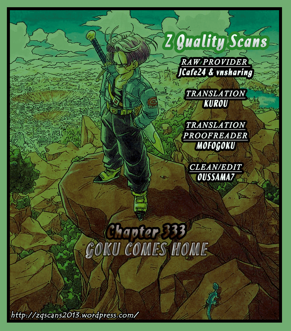 Dragon Ball Chapter 333 page 2 - Chapter 333: Son Goku Comes Home