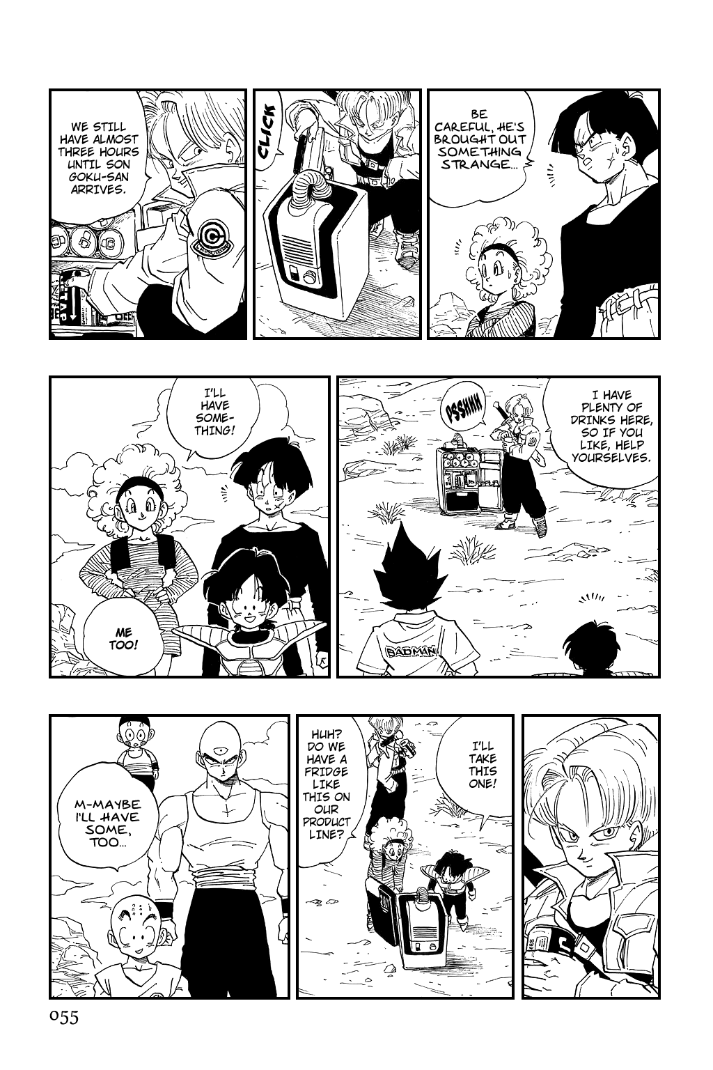 Dragon Ball Chapter 333 page 5 - Chapter 333: Son Goku Comes Home