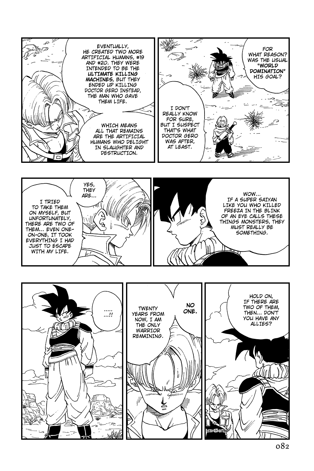 Dragon Ball Chapter 335 page 4 - Chapter 335: The Message of Terror