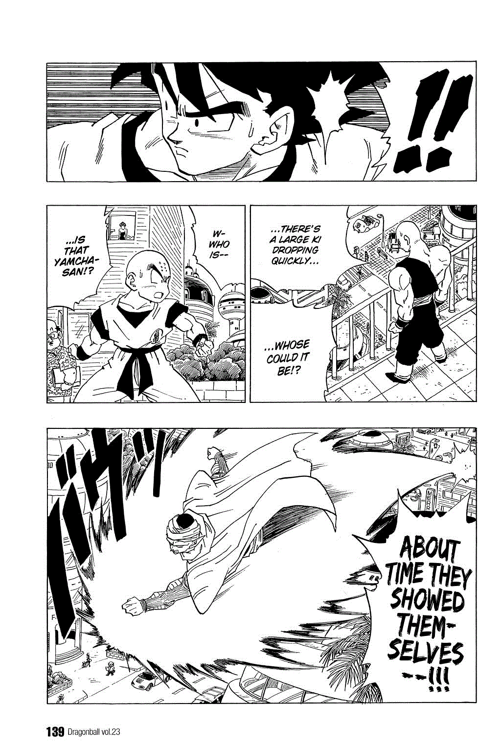 Dragon Ball Chapter 339 page 3 - Chapter 339: Yamcha Falls!