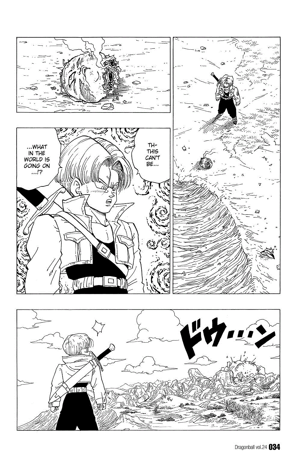 Dragon Ball Chapter 347 page 1 - Chapter 347: Trunks' Suspicion