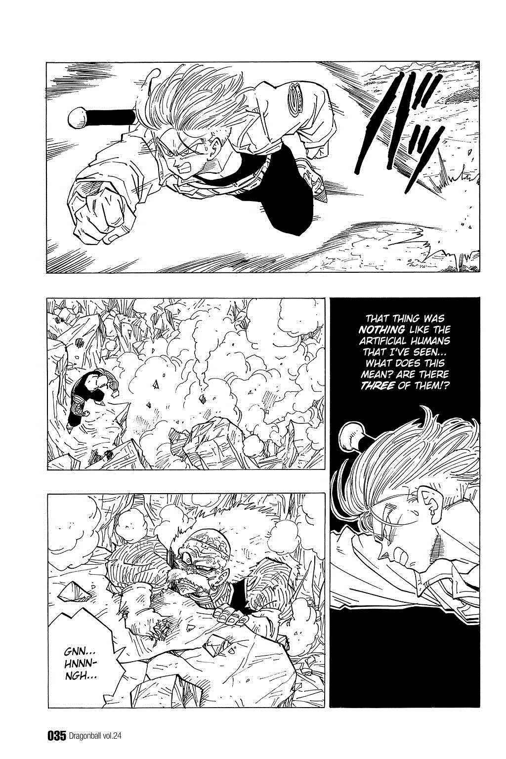 Dragon Ball Chapter 347 page 2 - Chapter 347: Trunks' Suspicion