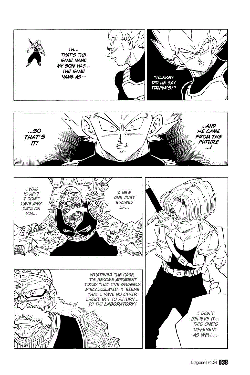 Dragon Ball Chapter 347 page 5 - Chapter 347: Trunks' Suspicion