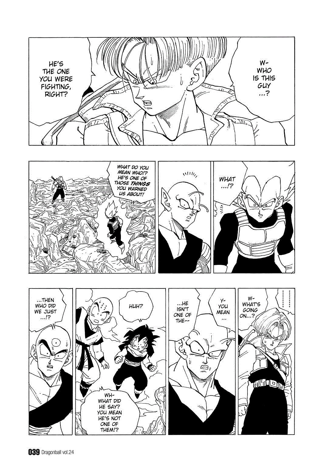 Dragon Ball Chapter 347 page 6 - Chapter 347: Trunks' Suspicion