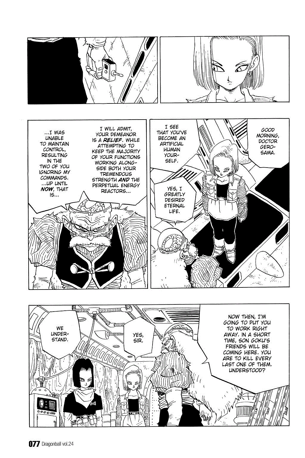 Dragon Ball Chapter 349 page 13 - Chapter 349: The Androids Awake!