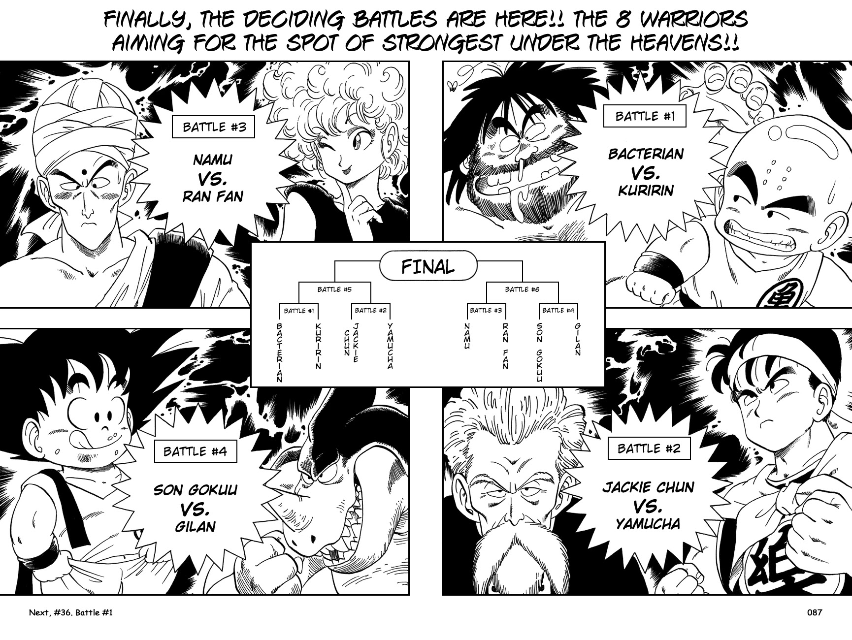 Dragon Ball Chapter 35 page 14 - Chapter 35: The Battle is Set!!