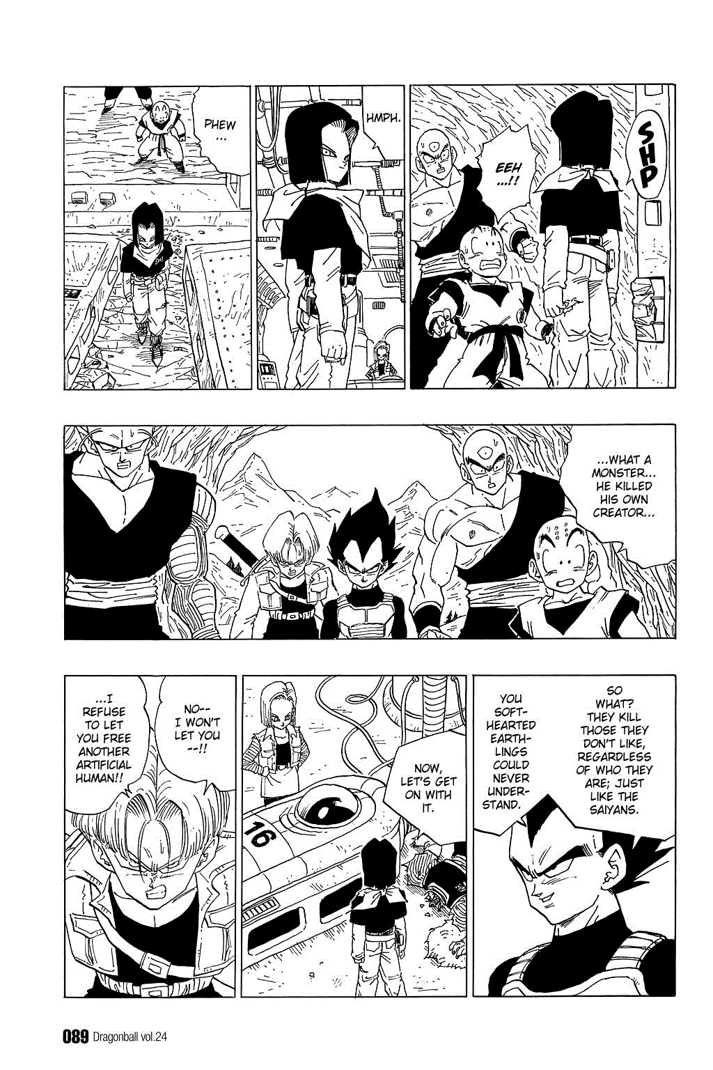 Dragon Ball Chapter 350 page 11 - Chapter 350: 17, 18...16?