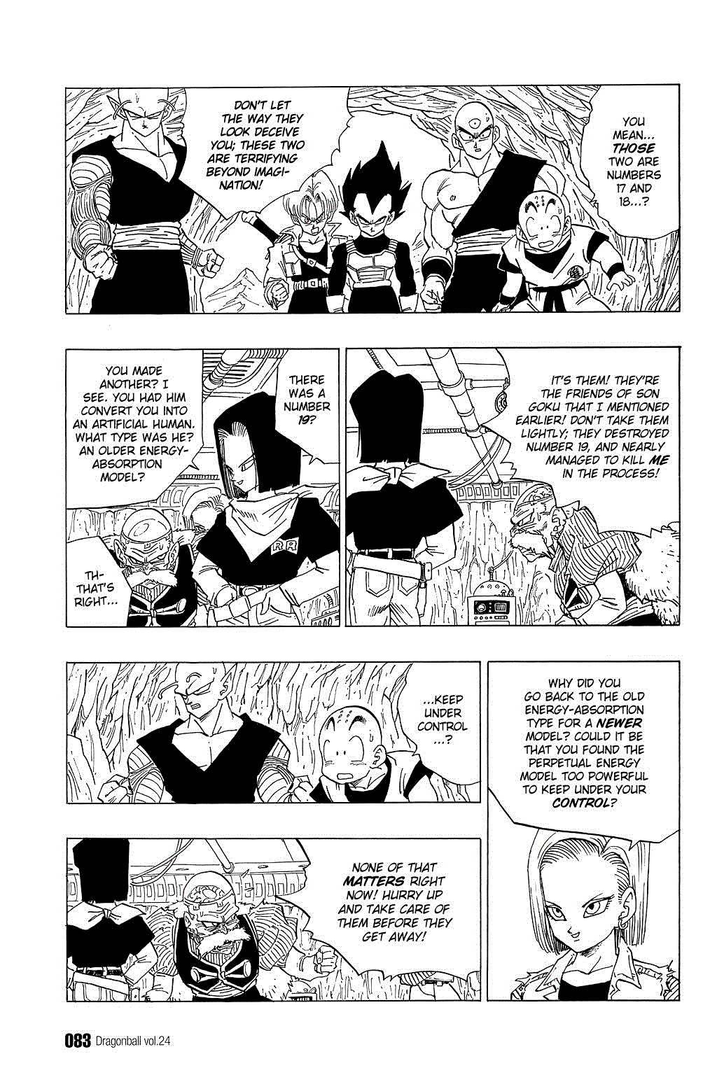 Dragon Ball Chapter 350 page 5 - Chapter 350: 17, 18...16?