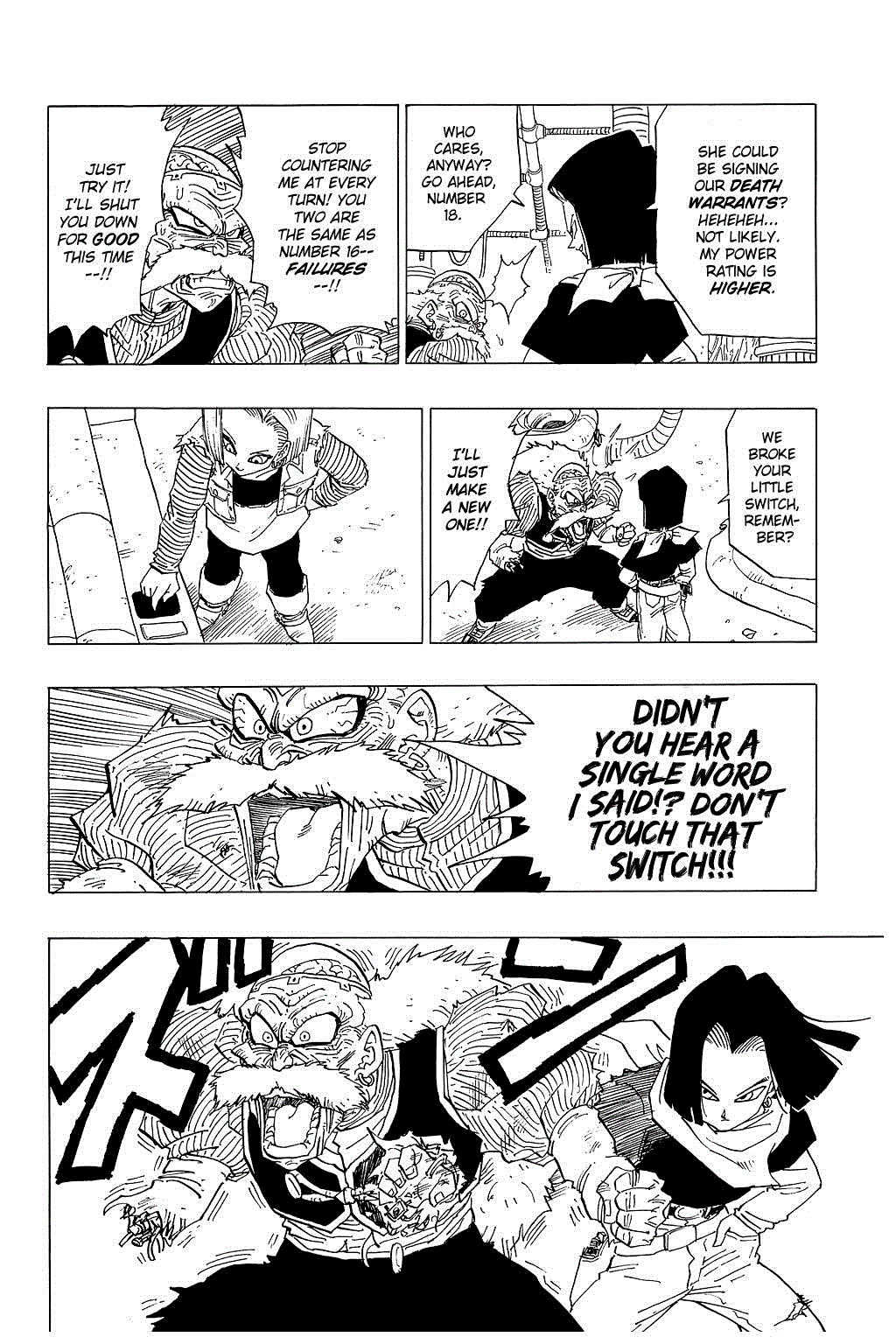 Dragon Ball Chapter 350 page 8 - Chapter 350: 17, 18...16?