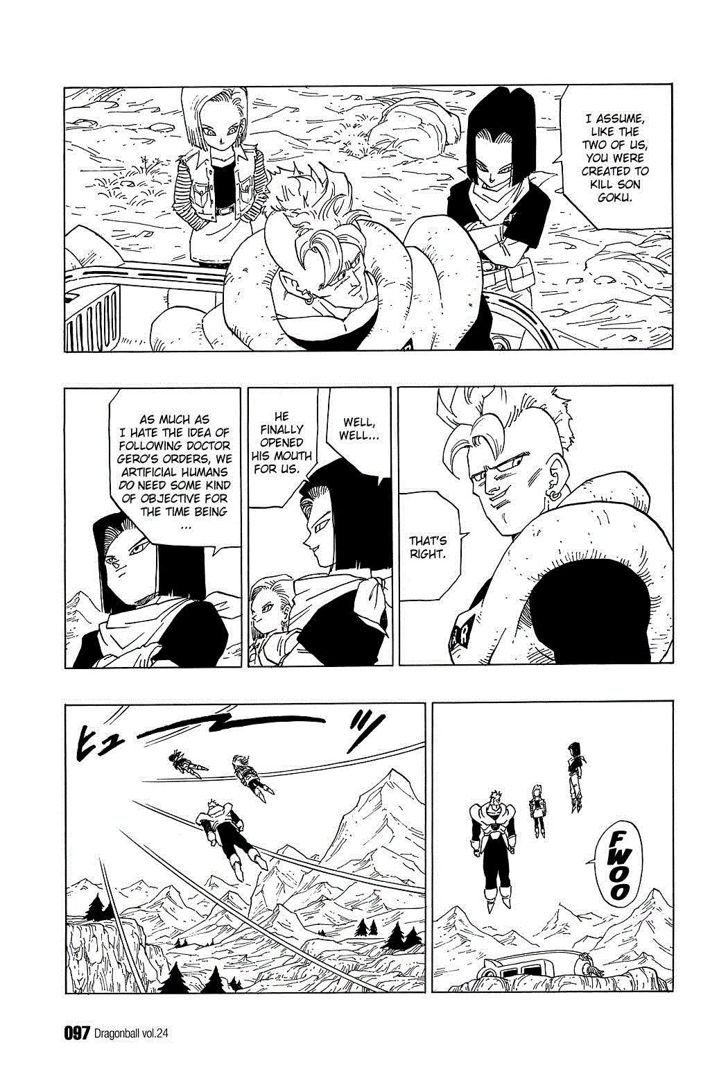 Dragon Ball Chapter 351 page 4 - Chapter 351: The Androids Walk Among Us