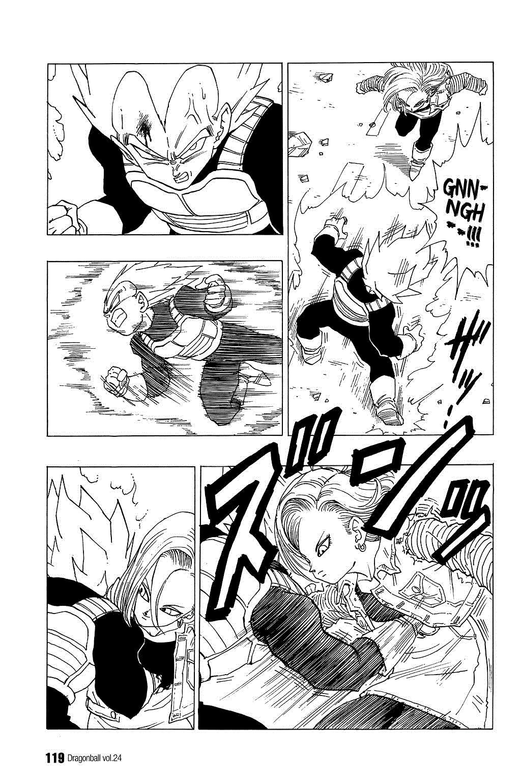 Dragon Ball Chapter 352 page 12 - Chapter 352: Vegeta vs. Android 18