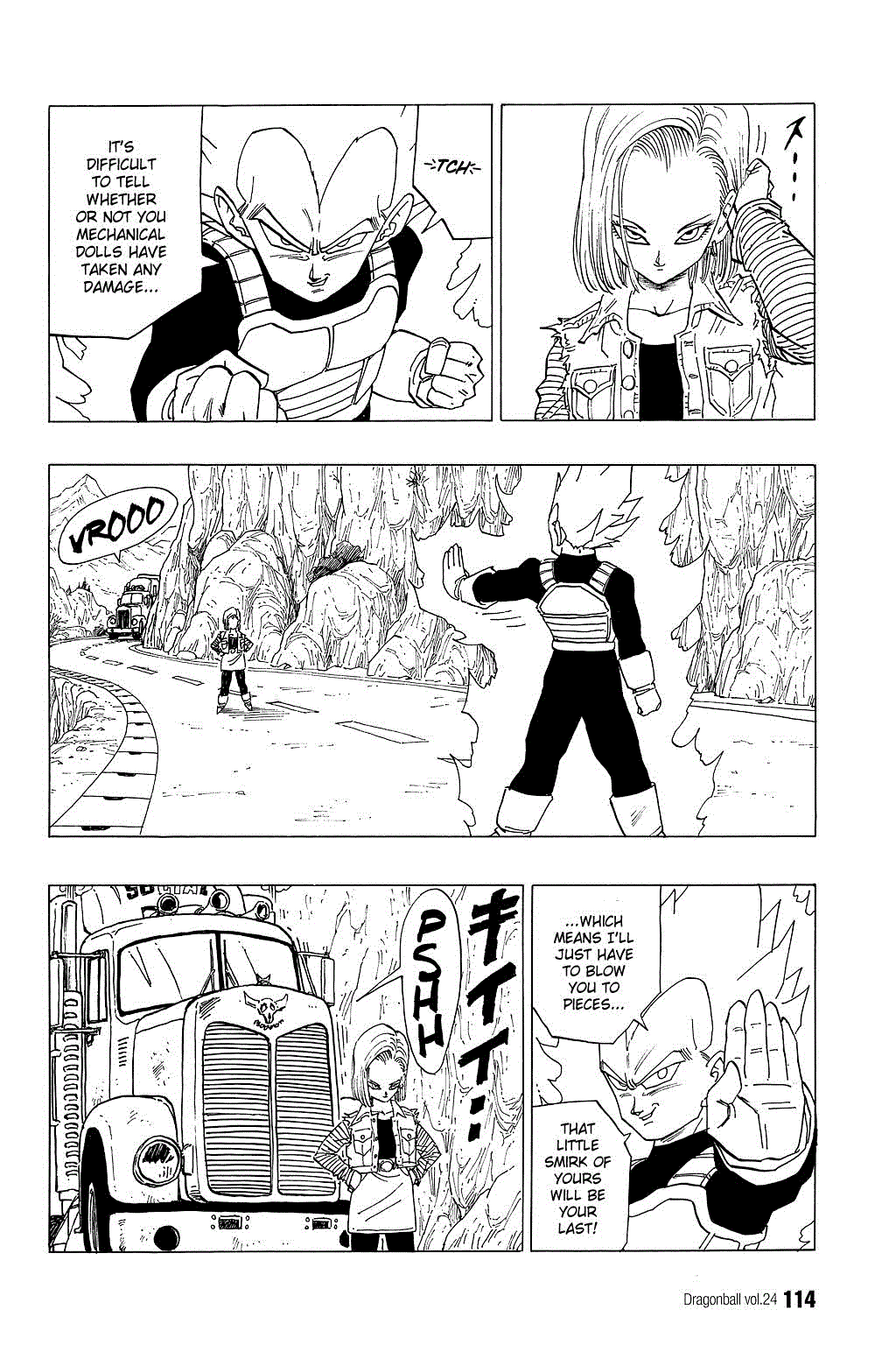 Dragon Ball Chapter 352 page 7 - Chapter 352: Vegeta vs. Android 18
