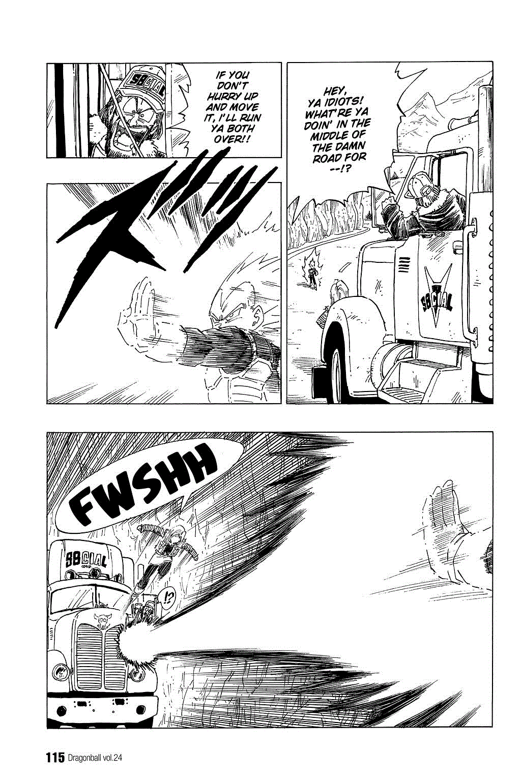 Dragon Ball Chapter 352 page 8 - Chapter 352: Vegeta vs. Android 18