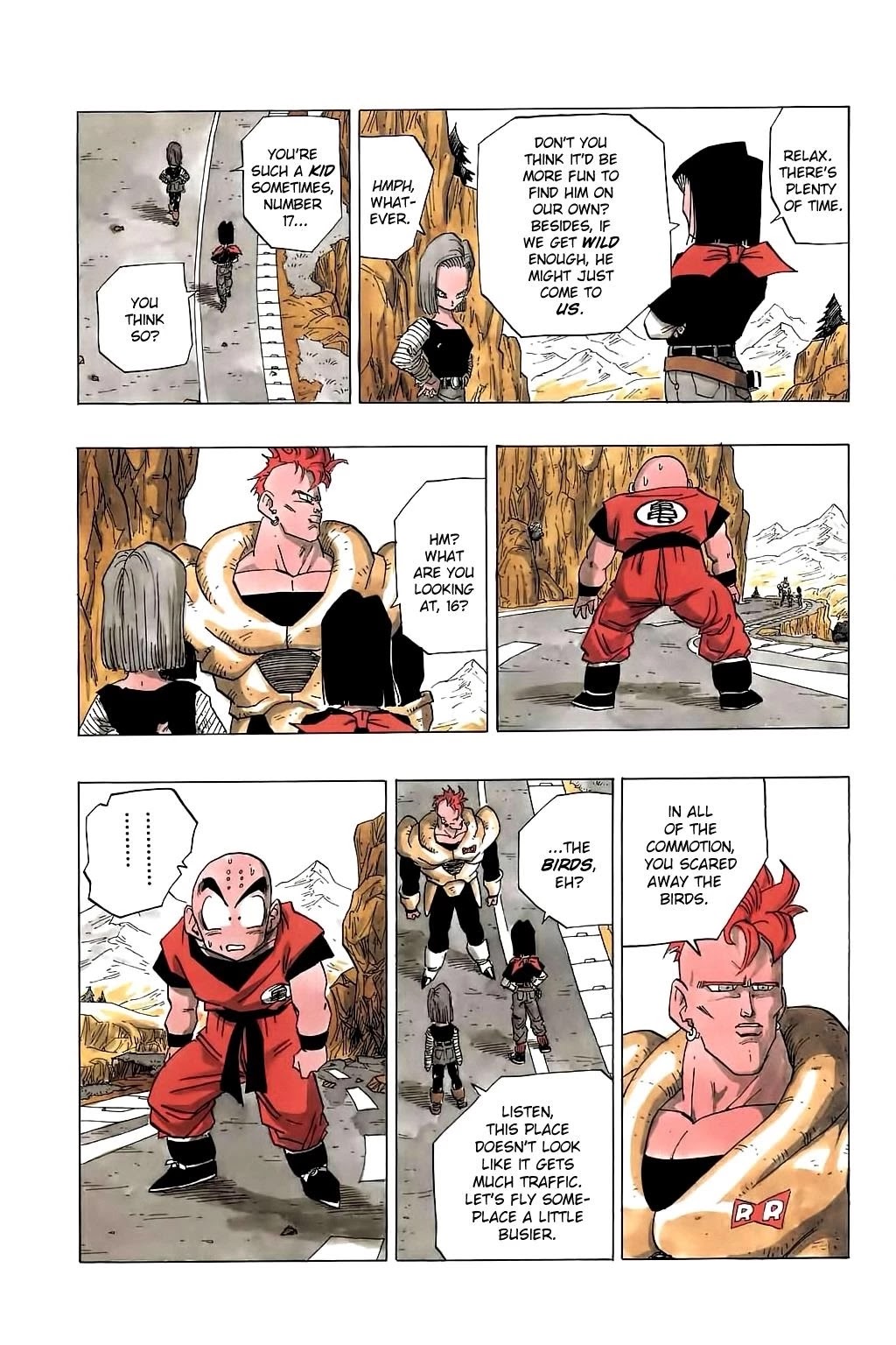 Dragon Ball Chapter 354 page 16 - Chapter 354: The Androids at Ease