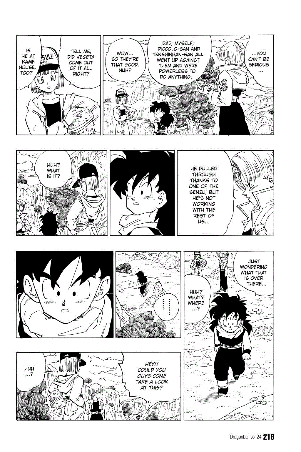 Dragon Ball Chapter 359 page 3 - Chapter 359: God's Vision