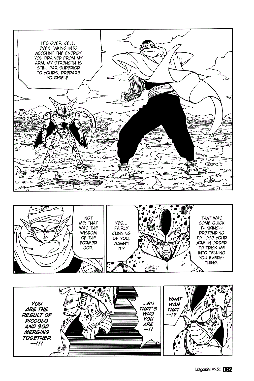 Dragon Ball Chapter 364 page 1 - Chapter 364: Cell Laughs Last