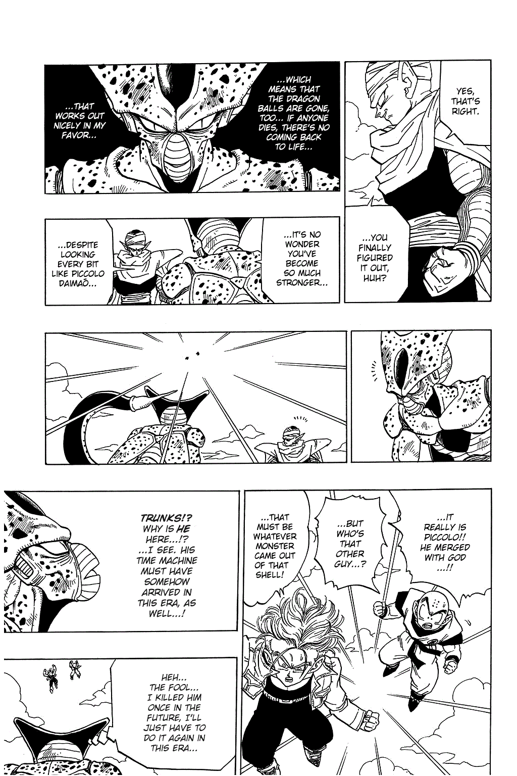 Dragon Ball Chapter 364 page 2 - Chapter 364: Cell Laughs Last