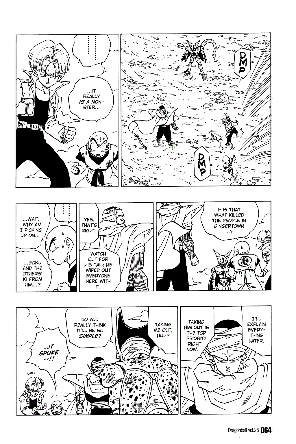Dragon Ball Chapter 364 page 3 - Chapter 364: Cell Laughs Last