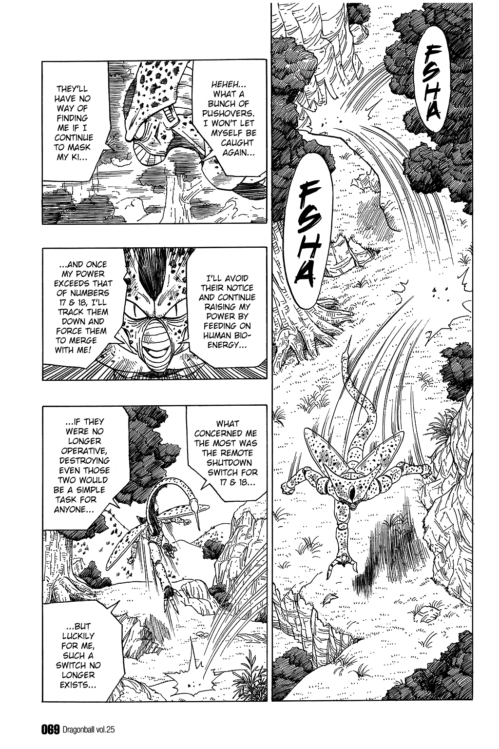 Dragon Ball Chapter 364 page 8 - Chapter 364: Cell Laughs Last