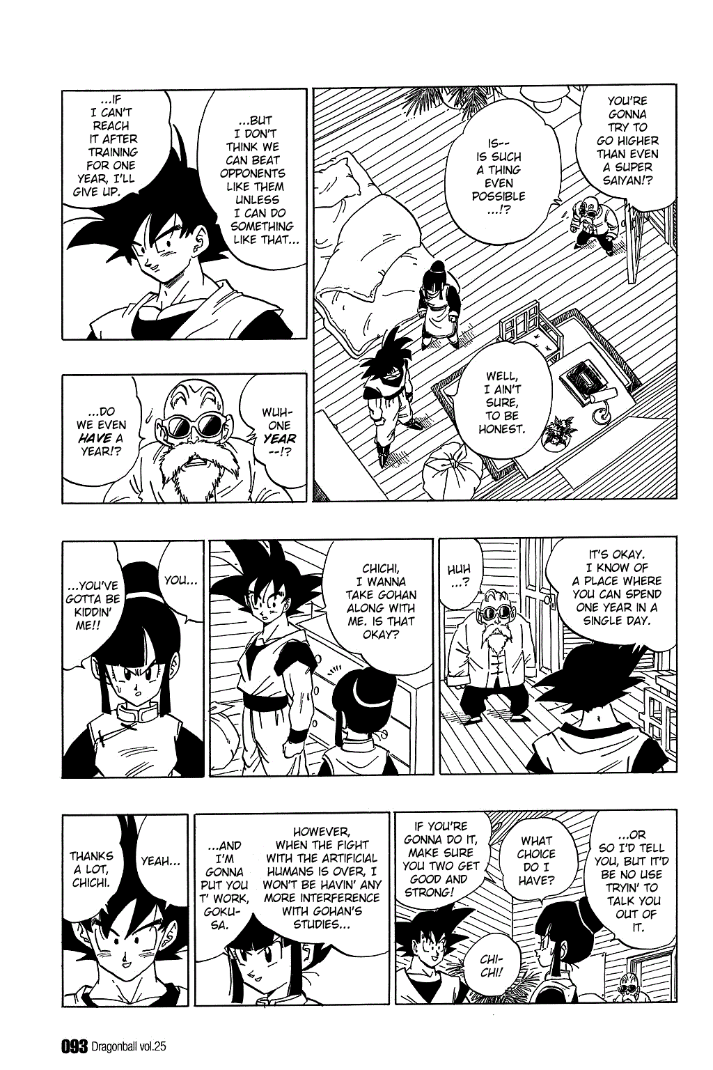 Dragon Ball Chapter 366 page 1 - Chapter 366: The Super Saiyans' Training