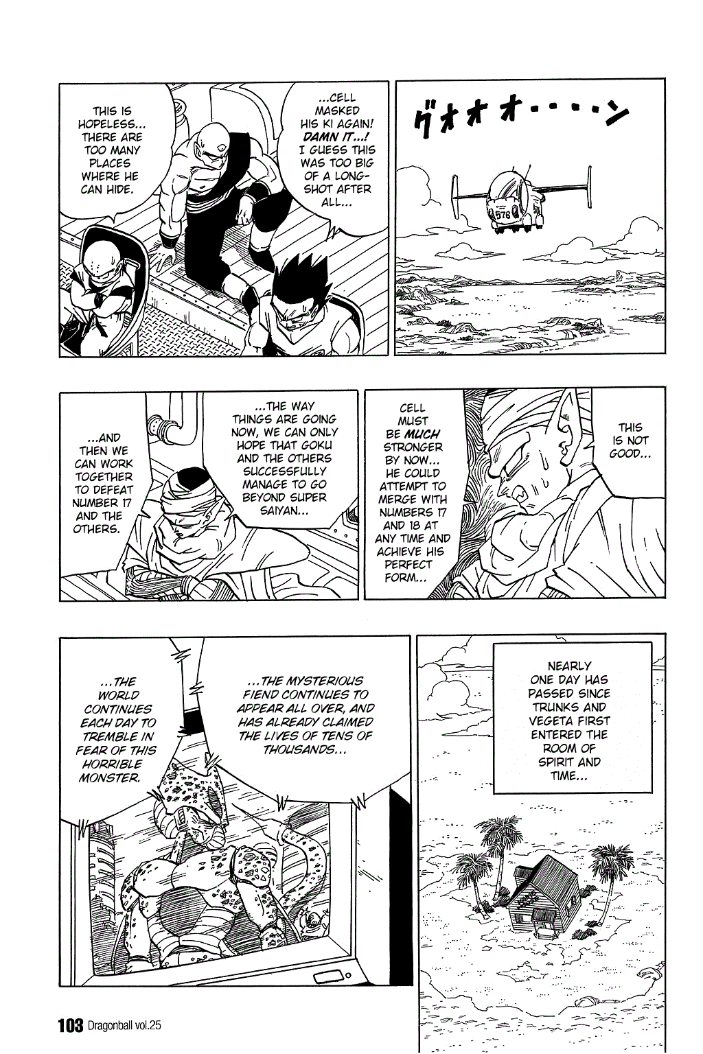 Dragon Ball Chapter 366 page 11 - Chapter 366: The Super Saiyans' Training