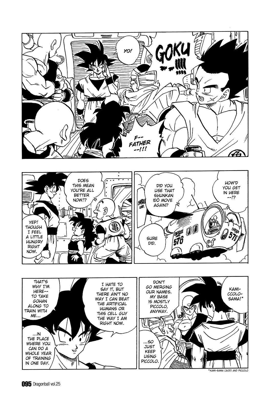 Dragon Ball Chapter 366 page 3 - Chapter 366: The Super Saiyans' Training