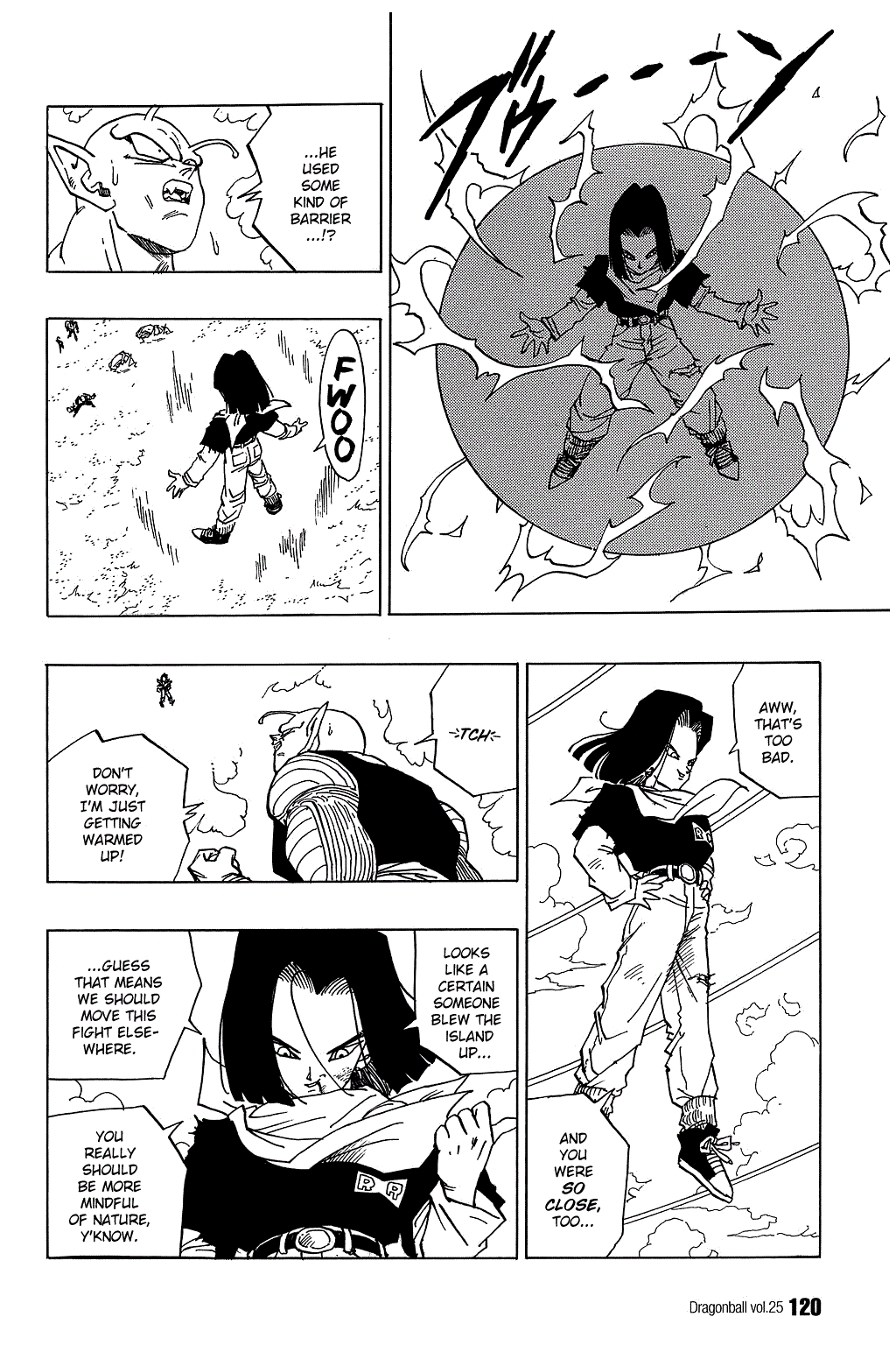 Dragon Ball Chapter 367 page 14 - Chapter 367: Piccolo vs. Android 17