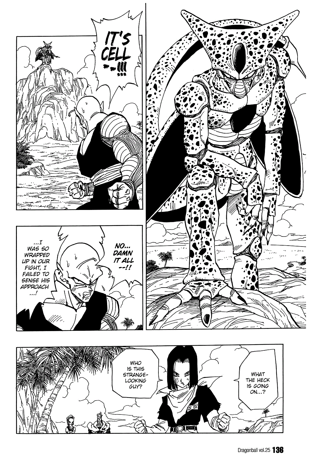 Dragon Ball Chapter 369 page 1 - Chapter 369: Cell vs. the Androids