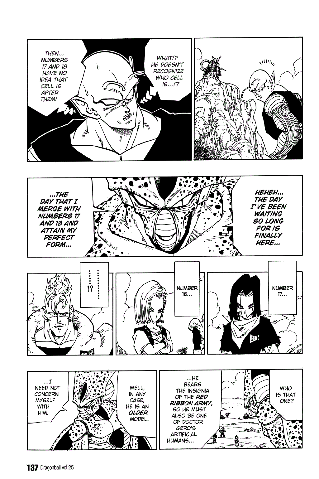 Dragon Ball Chapter 369 page 2 - Chapter 369: Cell vs. the Androids