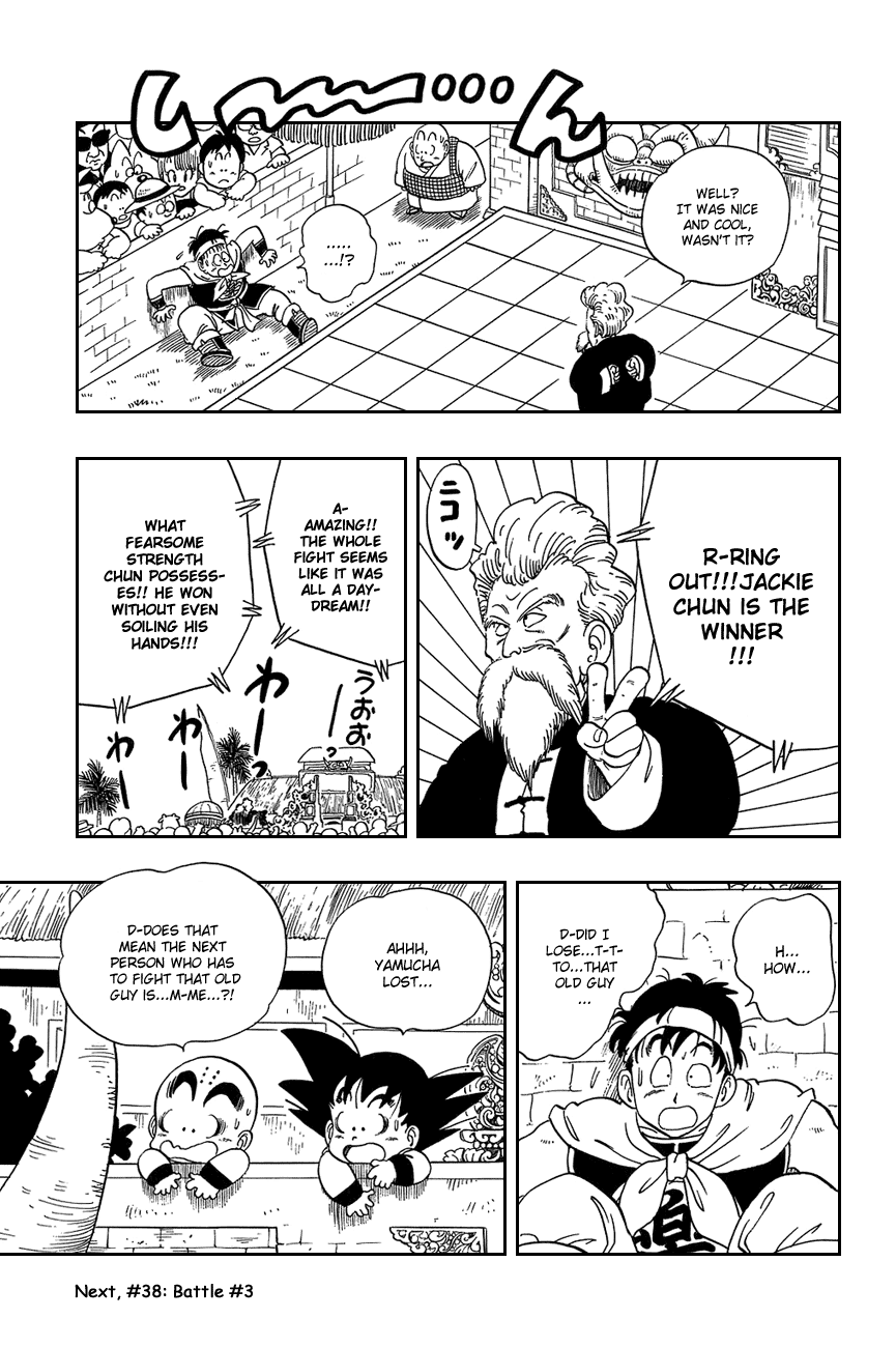 Dragon Ball Chapter 37 page 15 - Chapter 37: Match No. 2