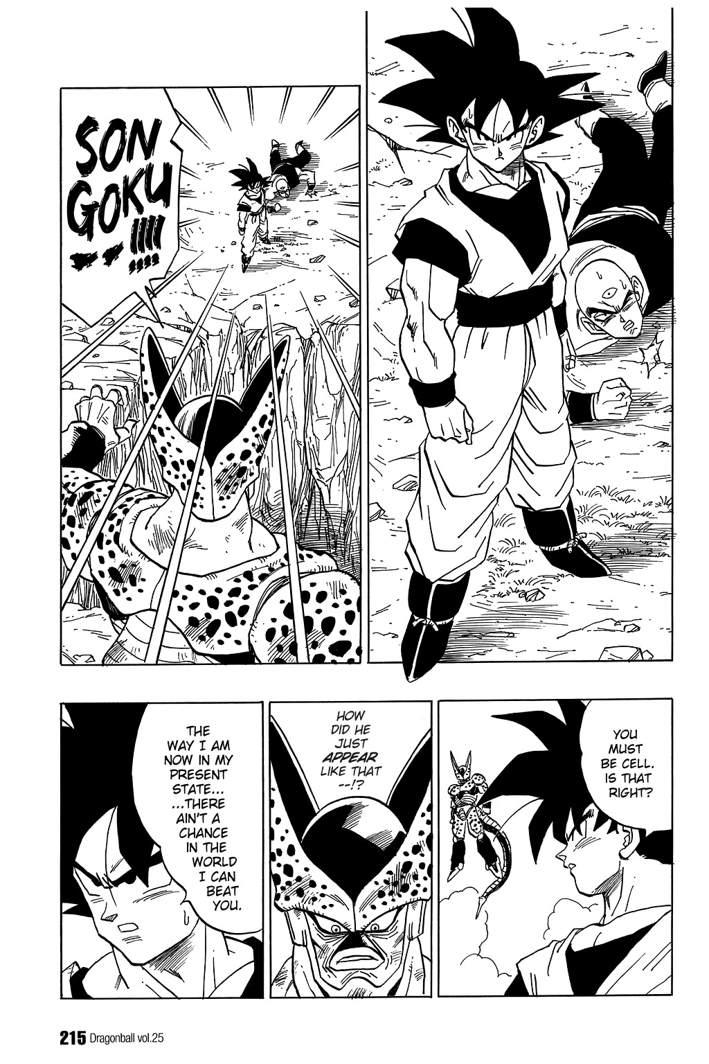 Dragon Ball Chapter 374 page 6 - Chapter 374: Goku Meets Cell