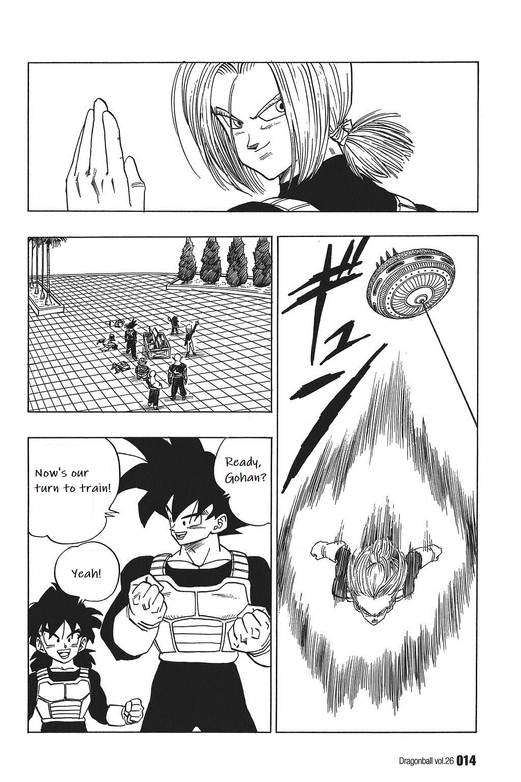 Dragon Ball Chapter 375 page 10 - Chapter 375: Vegeta and Trunks Emerge