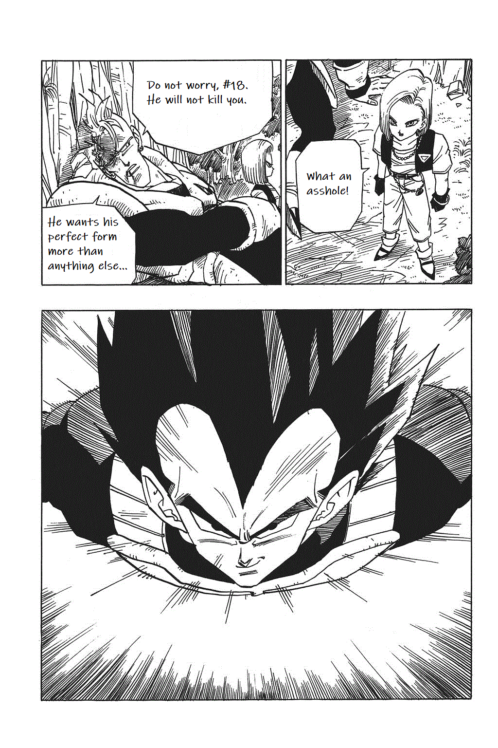 Dragon Ball Chapter 375 page 15 - Chapter 375: Vegeta and Trunks Emerge