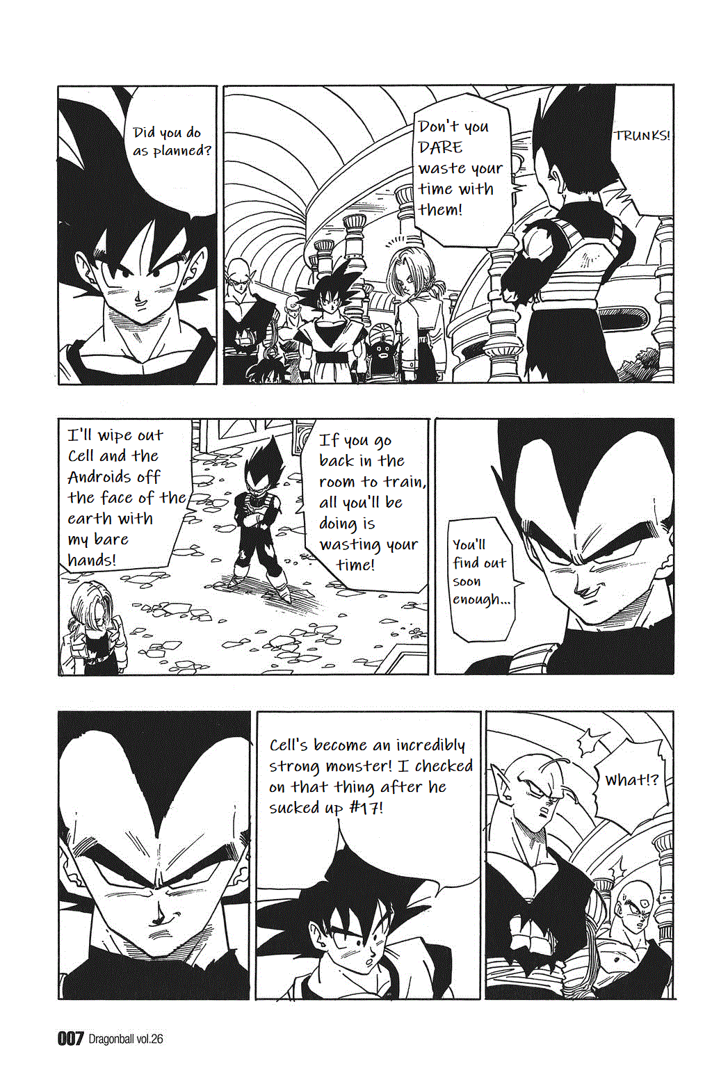 Dragon Ball Chapter 375 page 3 - Chapter 375: Vegeta and Trunks Emerge