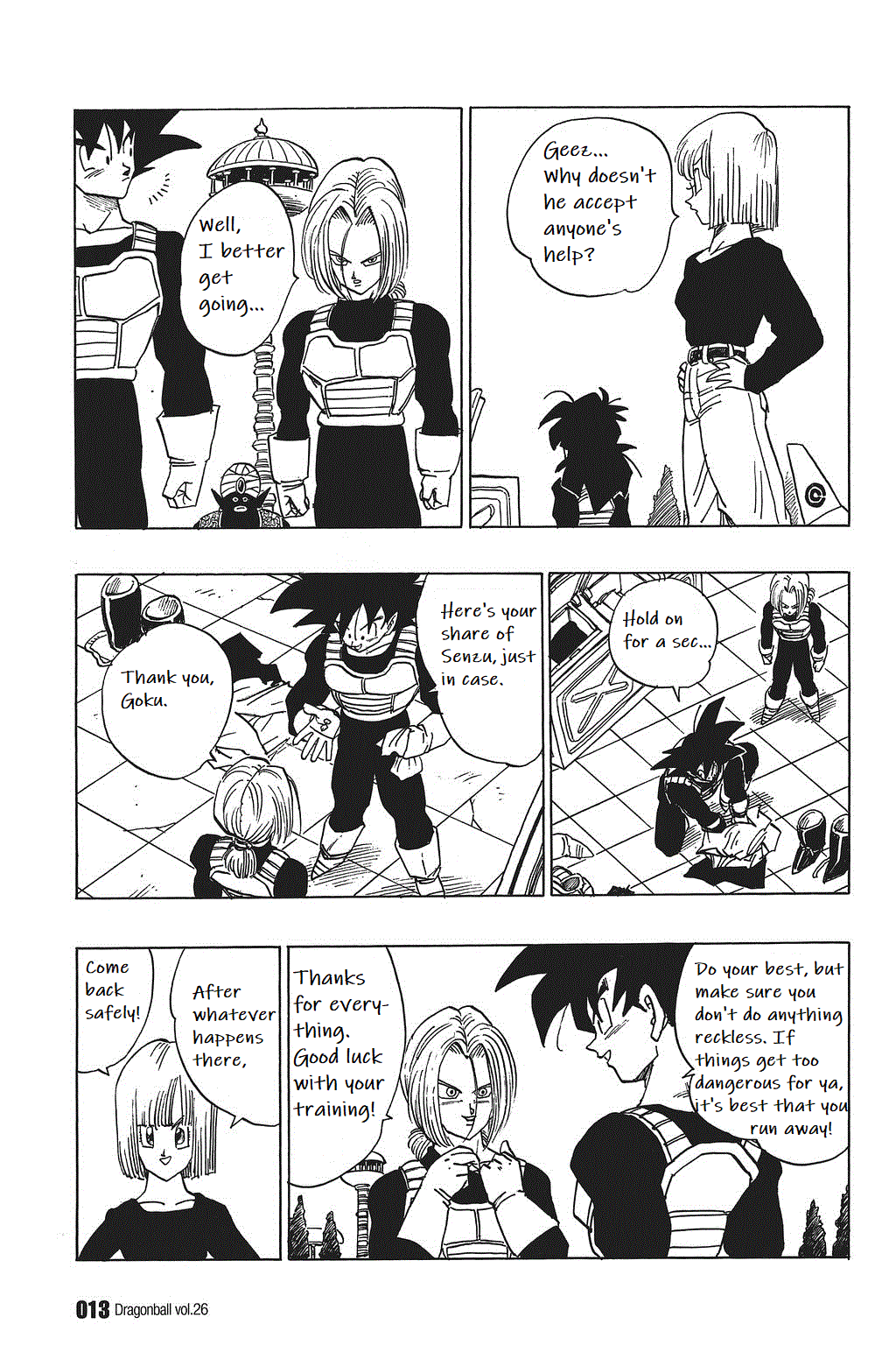 Dragon Ball Chapter 375 page 9 - Chapter 375: Vegeta and Trunks Emerge