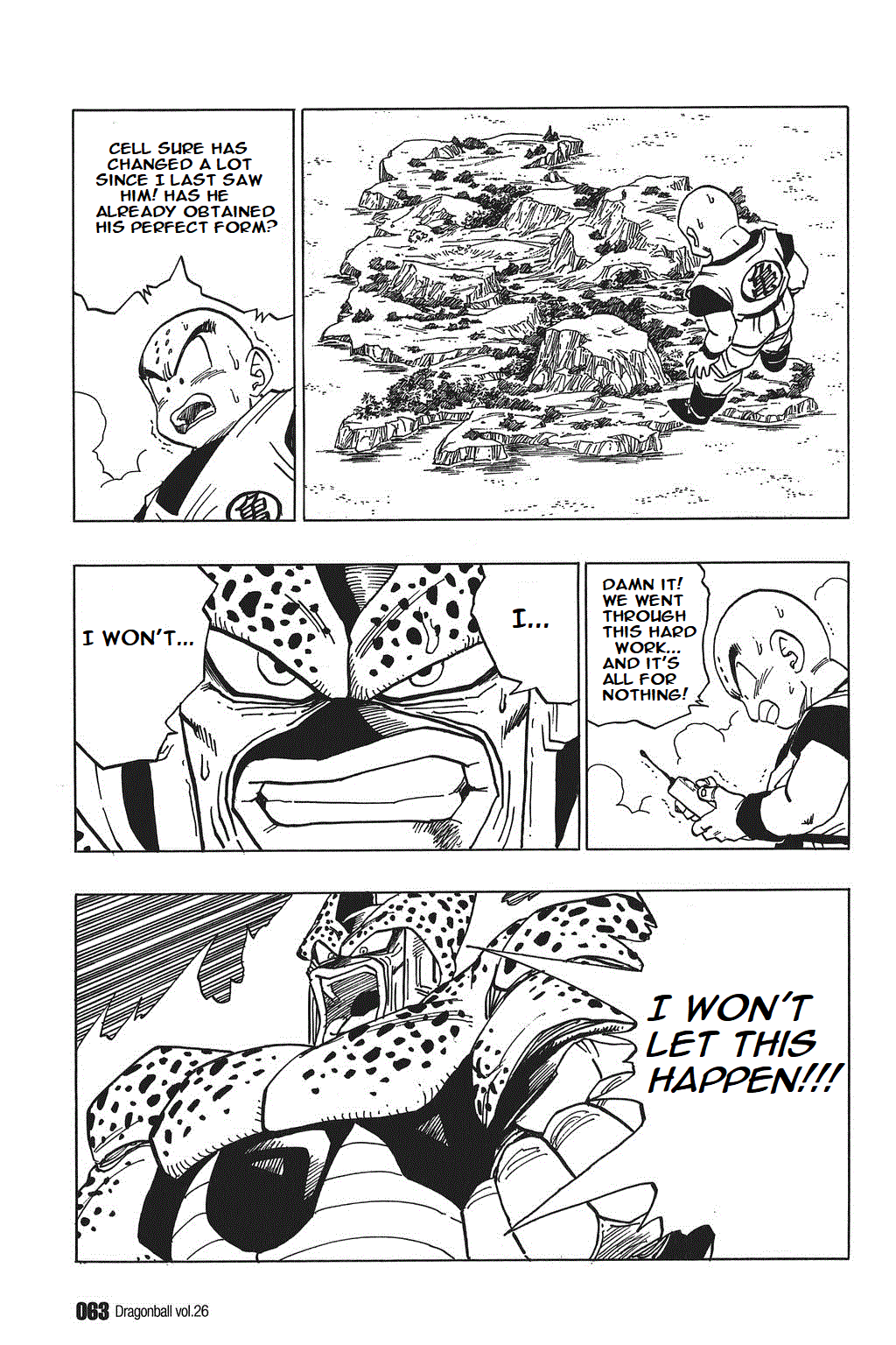 Dragon Ball Chapter 379 page 3 - Chapter 379: Interrupted!? Cell's Perfect Form