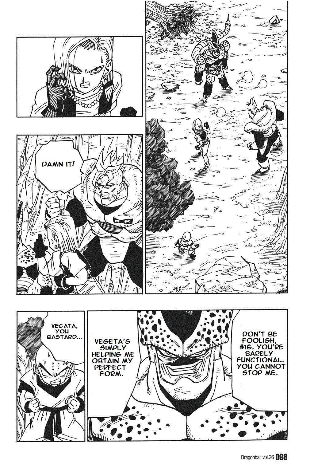 Dragon Ball Chapter 381 page 10 - Chapter 381: Vegeta's Curiosity Saves Cell