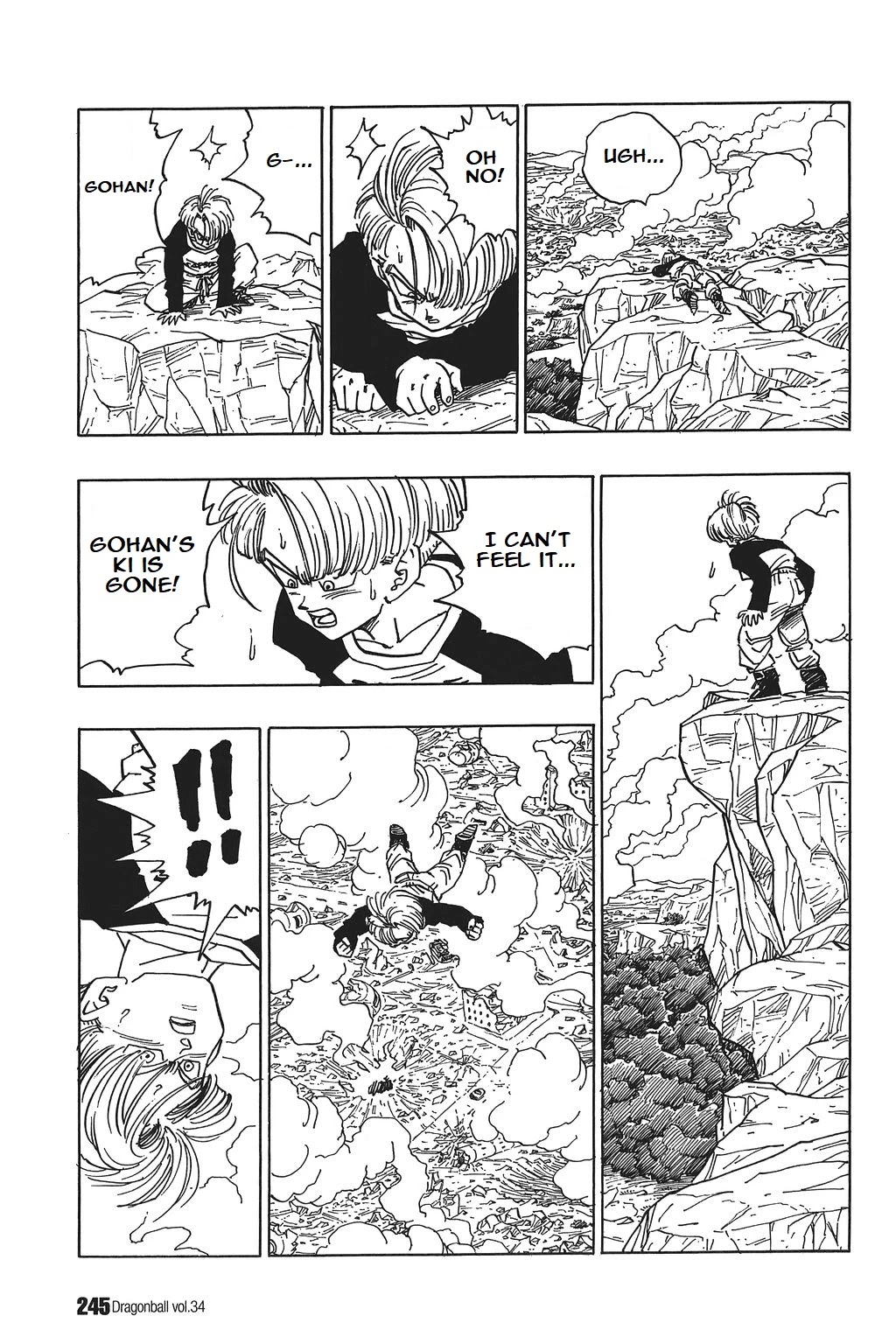 Dragon Ball Chapter 385.5 page 12 - Vol.33: Trunks the Story –A Lone Warrior–