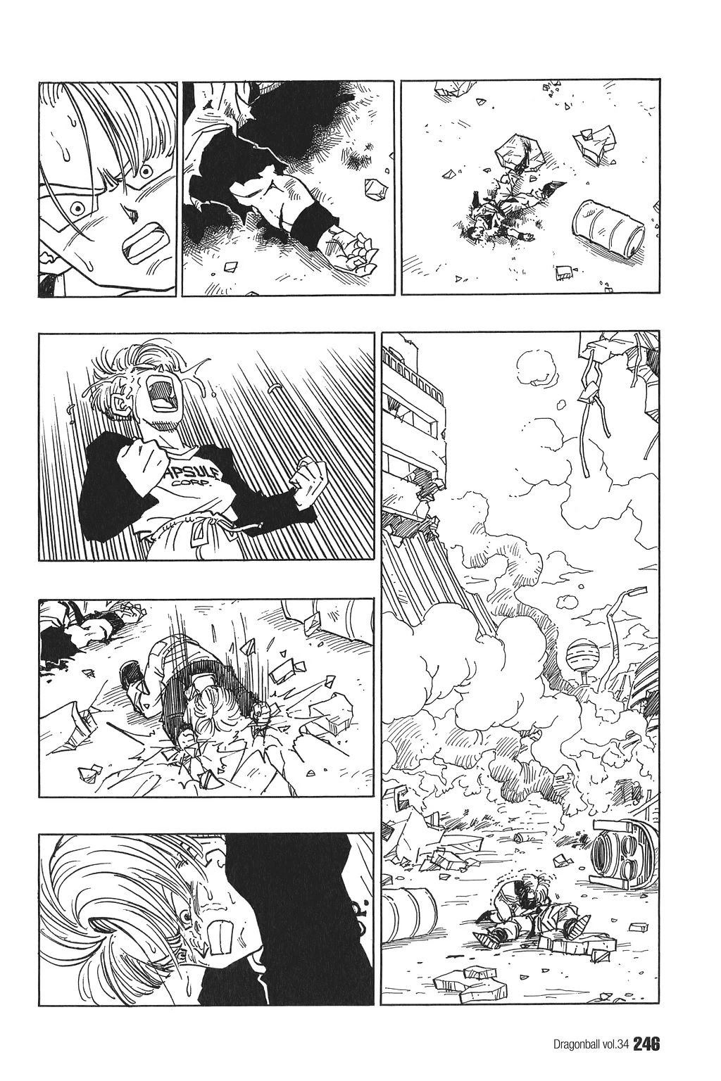 Dragon Ball Chapter 385.5 page 13 - Vol.33: Trunks the Story –A Lone Warrior–