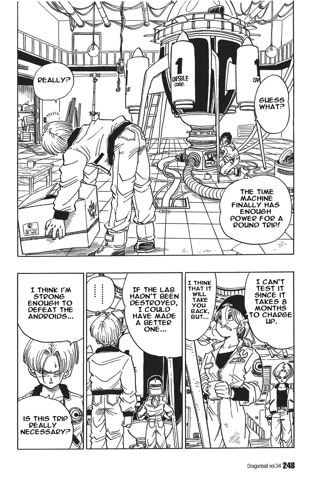 Dragon Ball Chapter 385.5 page 15 - Vol.33: Trunks the Story –A Lone Warrior–