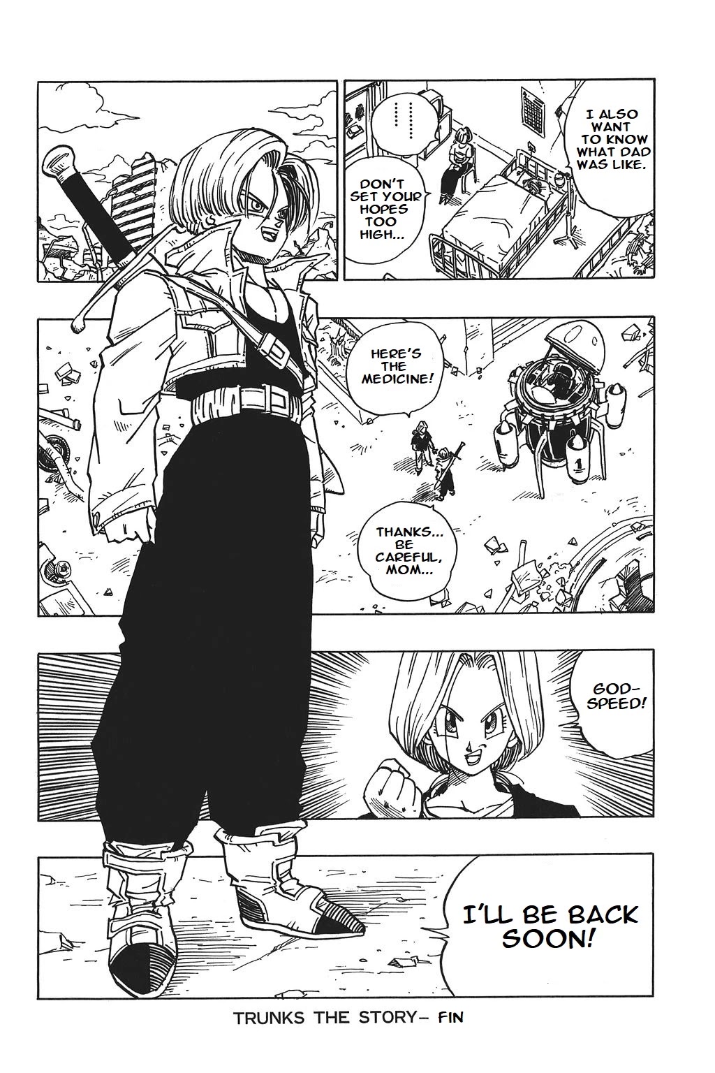 Dragon Ball Chapter 385.5 page 19 - Vol.33: Trunks the Story –A Lone Warrior–