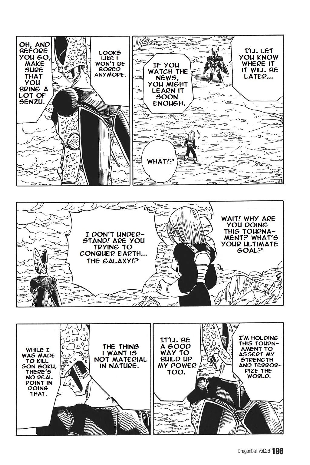 Dragon Ball Chapter 388 page 10 - Chapter 388: Cell's Idea