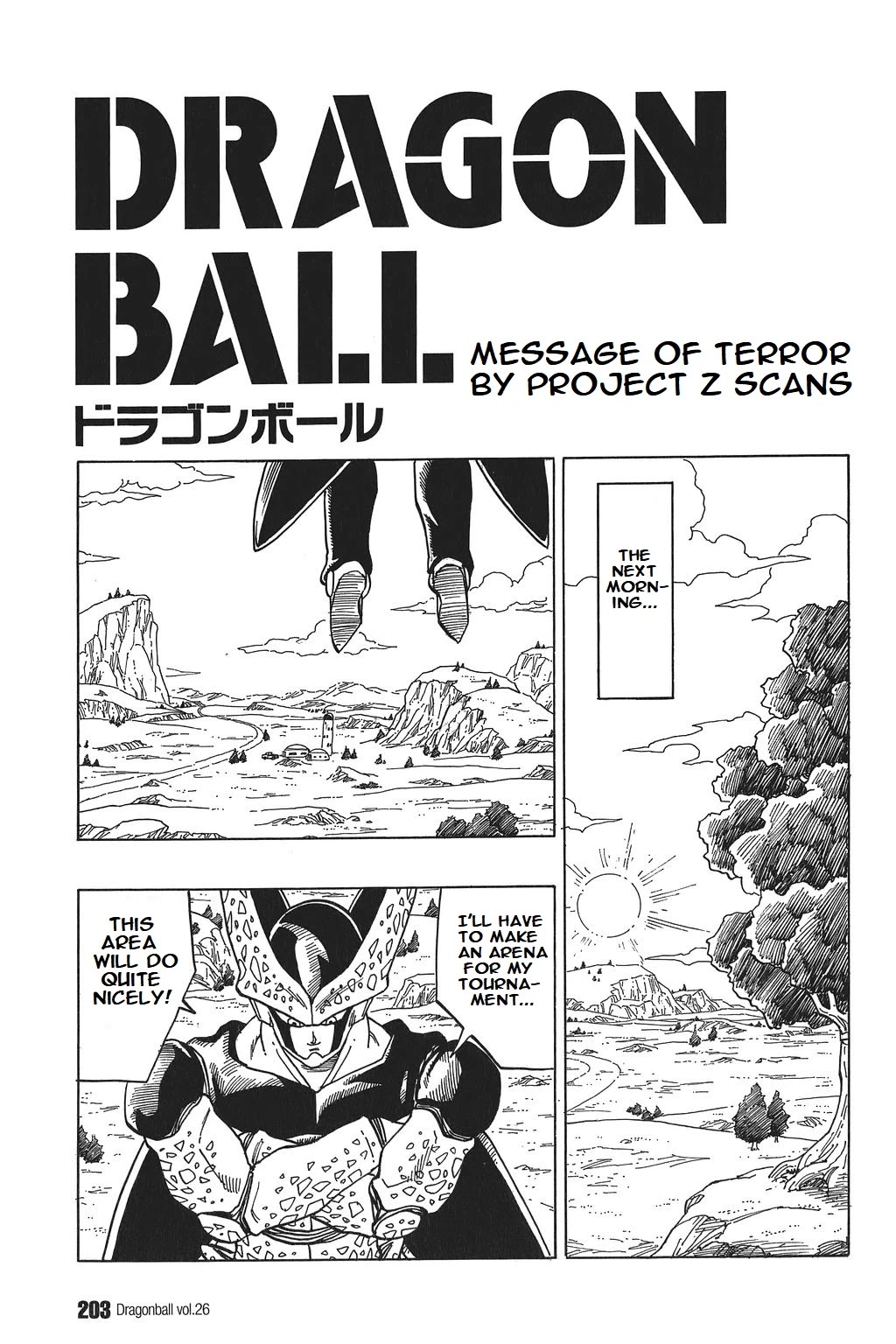 Dragon Ball Chapter 389 page 1 - Chapter 389: Message of Terror