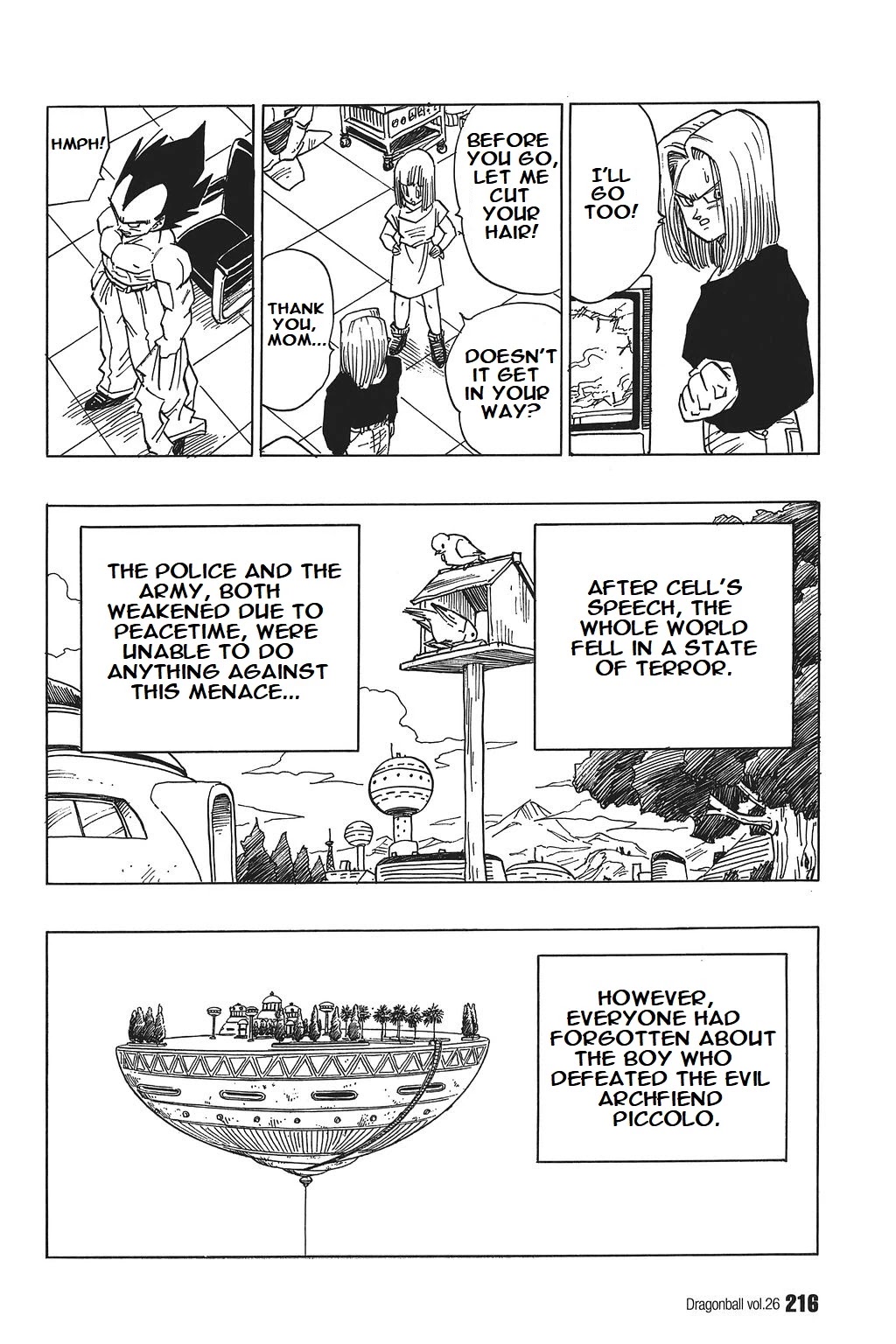 Dragon Ball Chapter 389 page 14 - Chapter 389: Message of Terror