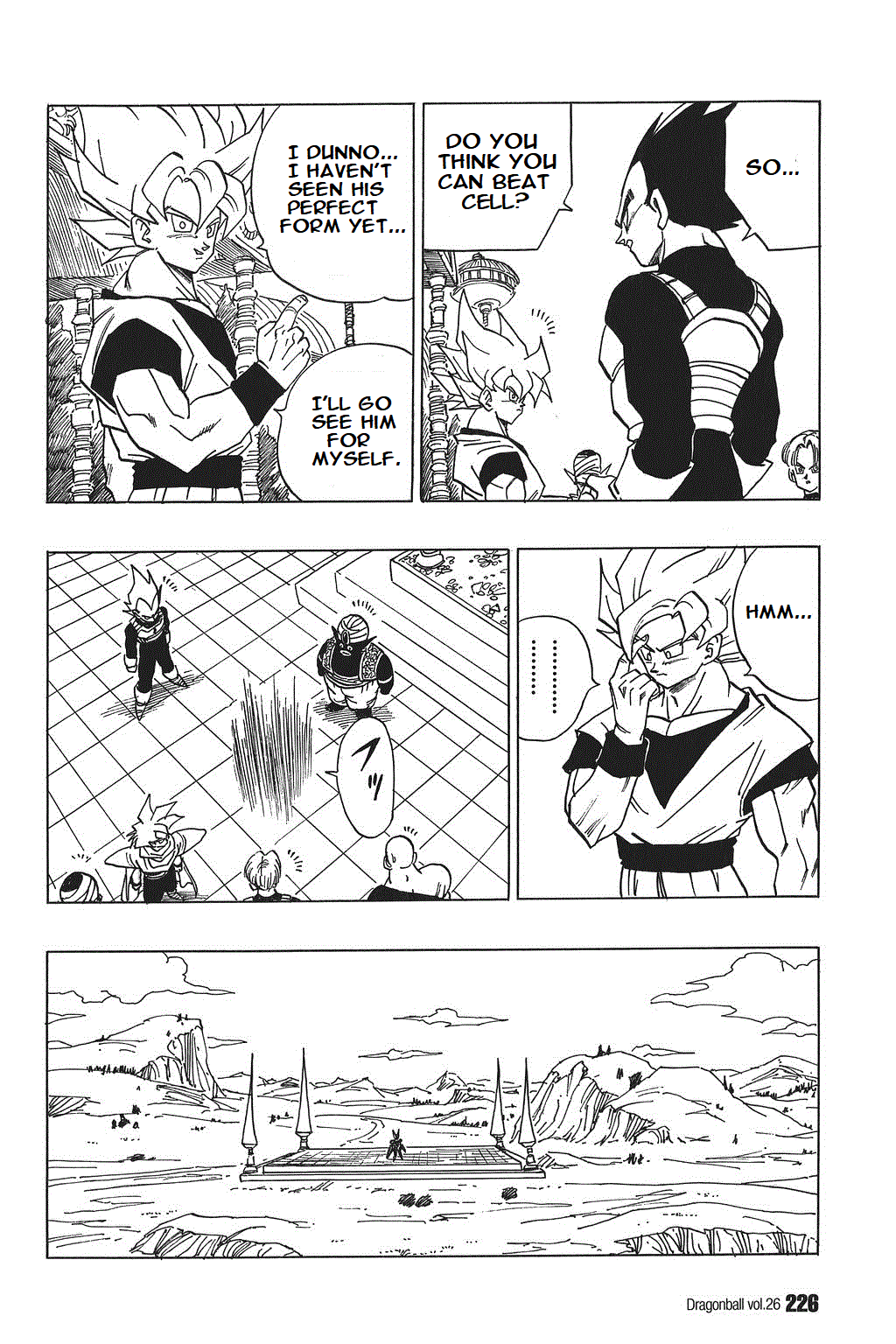 Dragon Ball Chapter 390 page 10 - Chapter 390: Goku and Gohan Emerge
