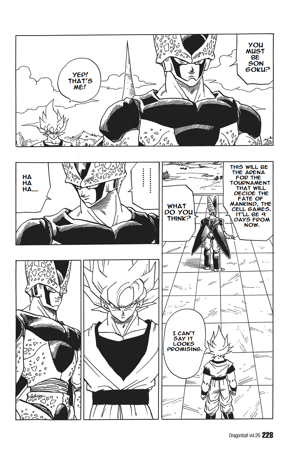Dragon Ball Chapter 390 page 12 - Chapter 390: Goku and Gohan Emerge