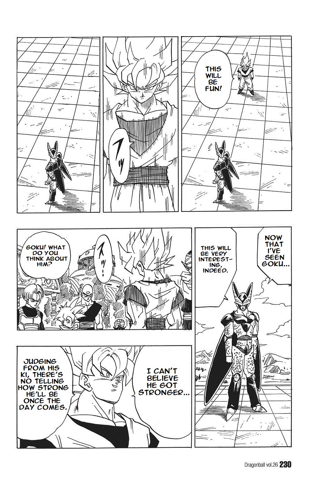 Dragon Ball Chapter 390 page 14 - Chapter 390: Goku and Gohan Emerge