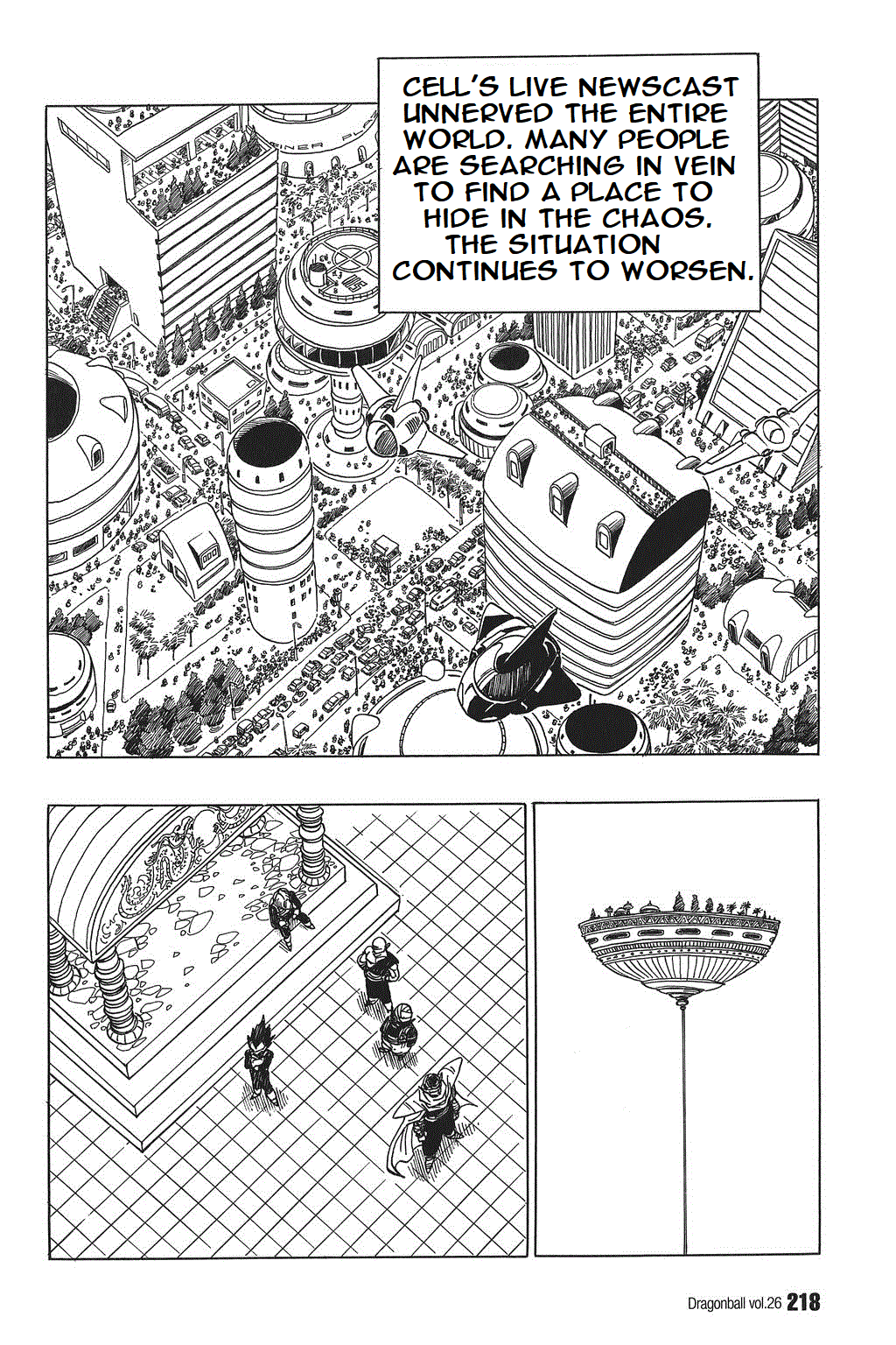 Dragon Ball Chapter 390 page 2 - Chapter 390: Goku and Gohan Emerge