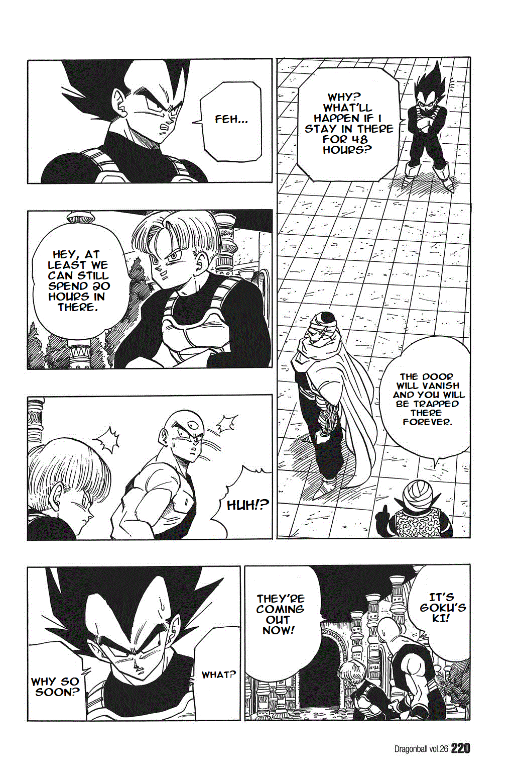 Dragon Ball Chapter 390 page 4 - Chapter 390: Goku and Gohan Emerge