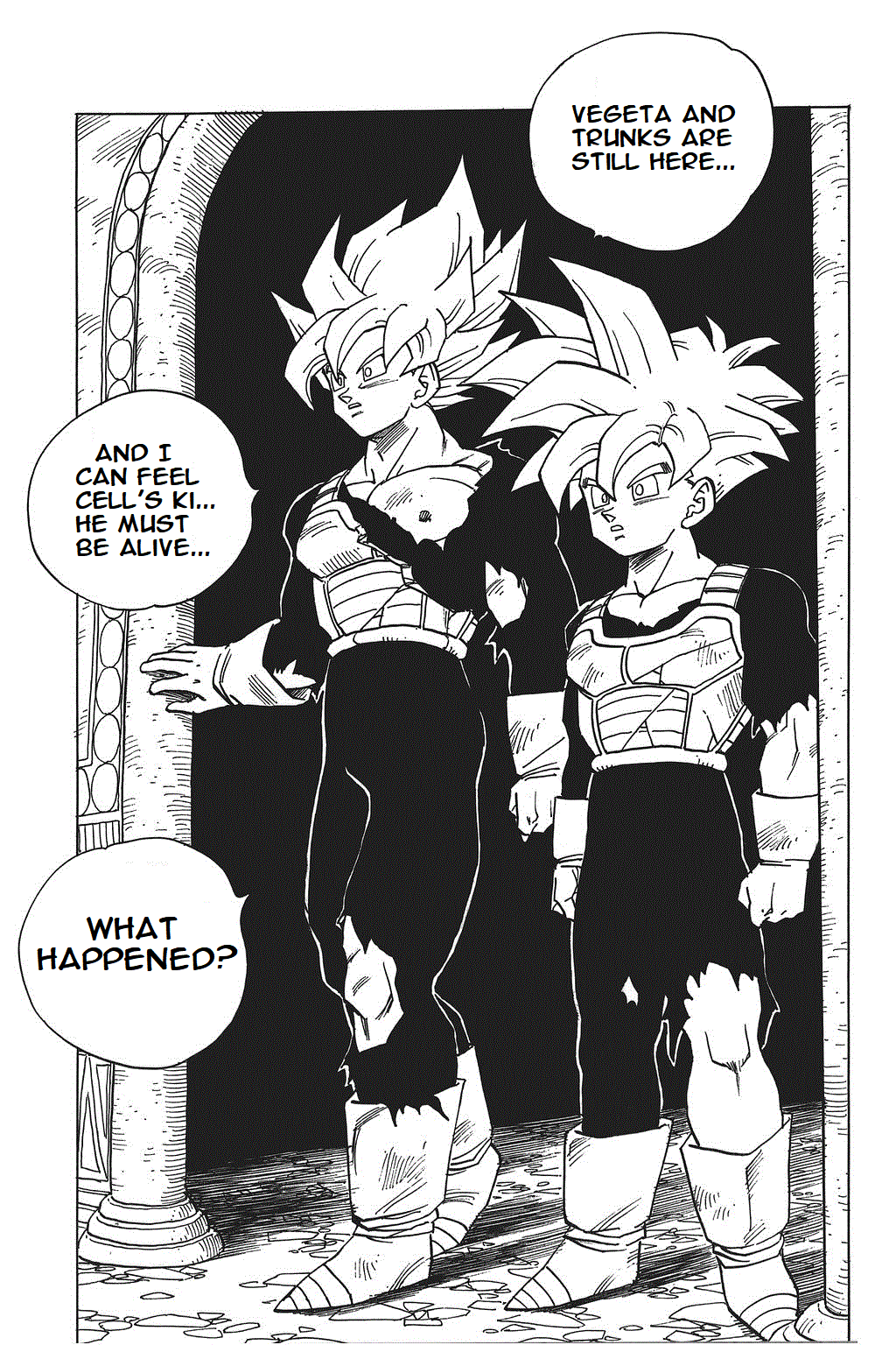 Dragon Ball Chapter 390 page 5 - Chapter 390: Goku and Gohan Emerge